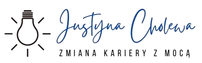 Logo Justyna Cholewa - Zmiana Kariery z Mocą.